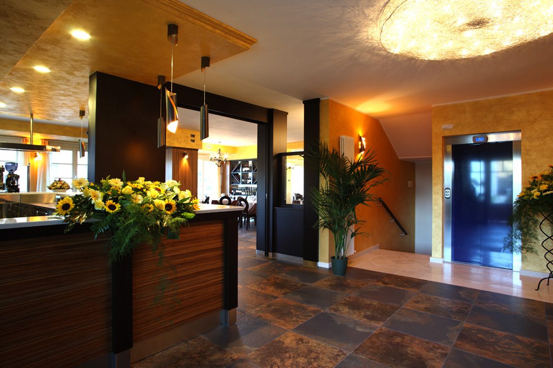 Dettaglio degli ambienti del T’AMI Hotel