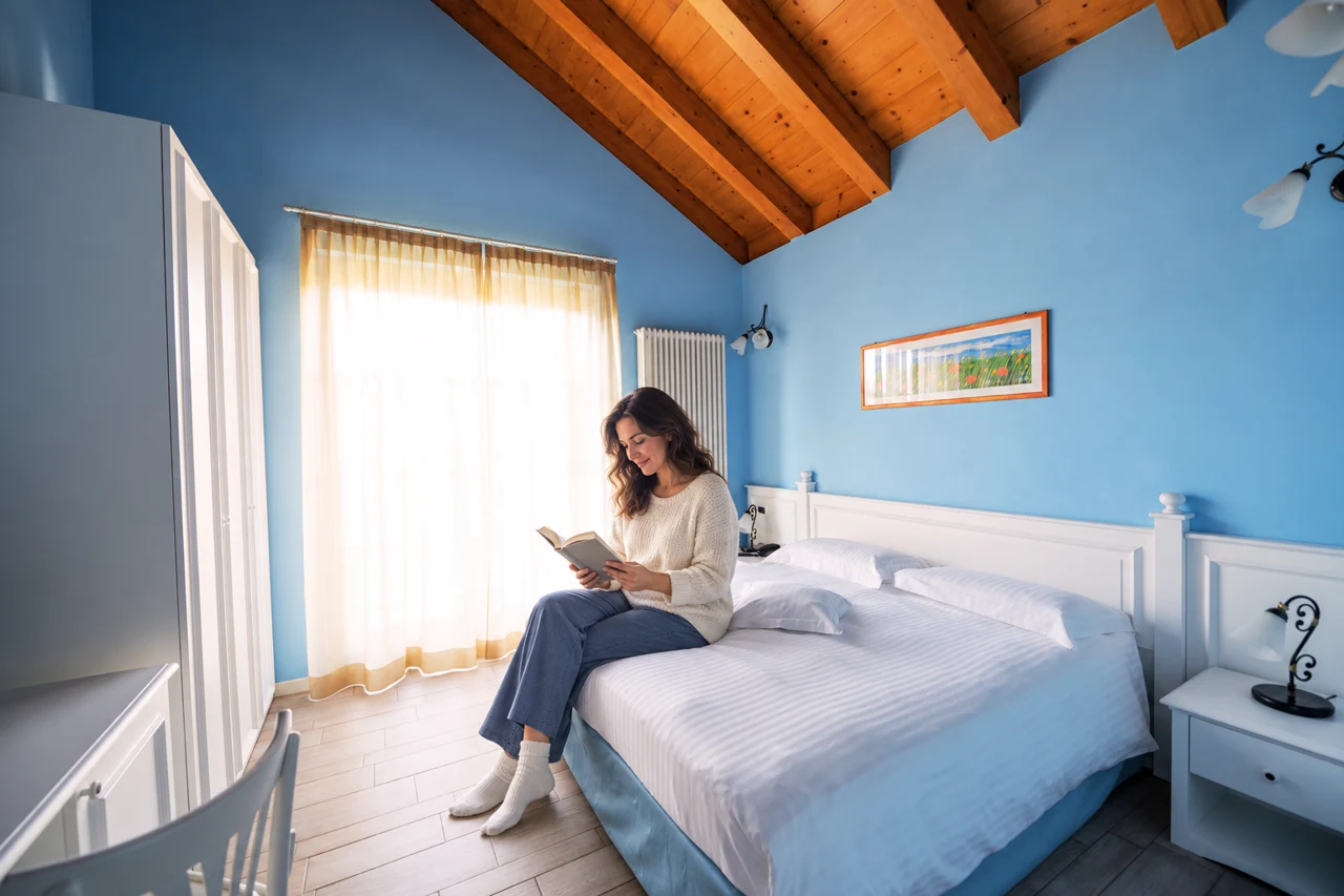 Reading in a T’Ami Superior room